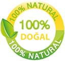 100% doğal ürün